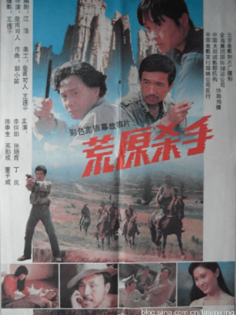 荒原杀手海报
