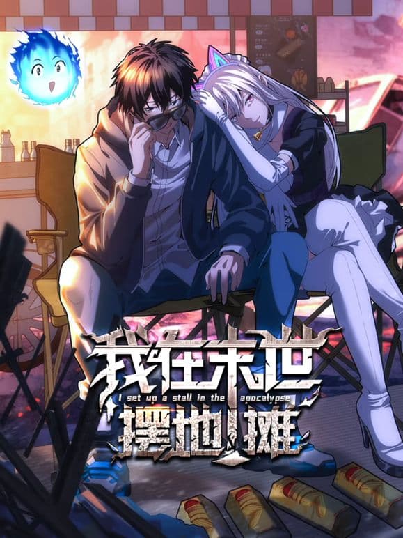 我在末世摆地摊 动态漫画海报