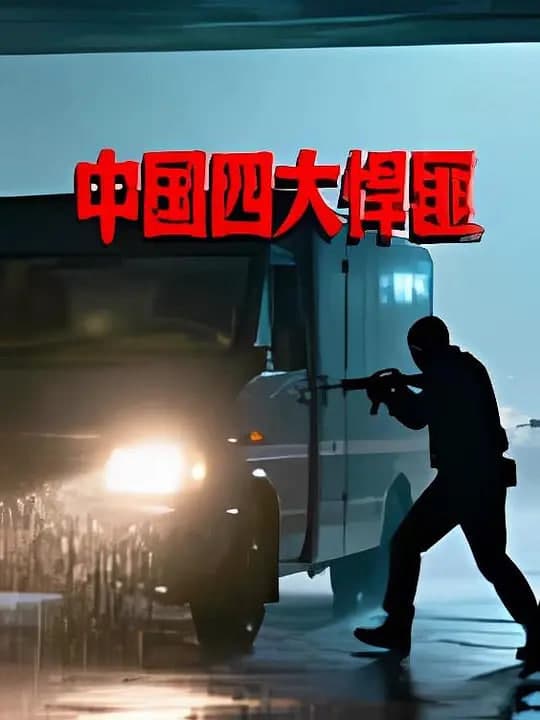 中国四大悍匪海报