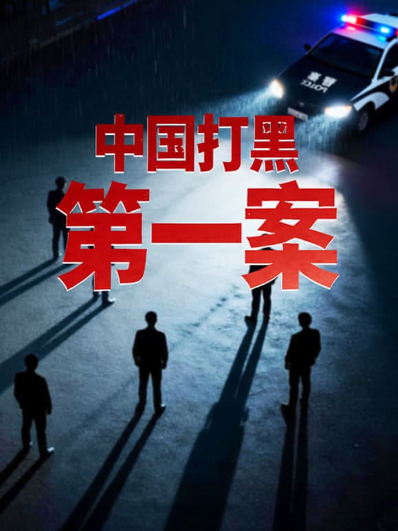 中国打黑第一案海报