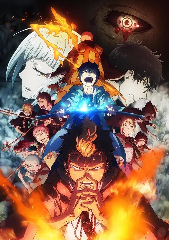 青之驱魔师第二季京都不净王篇海报