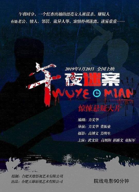 午夜迷案海报